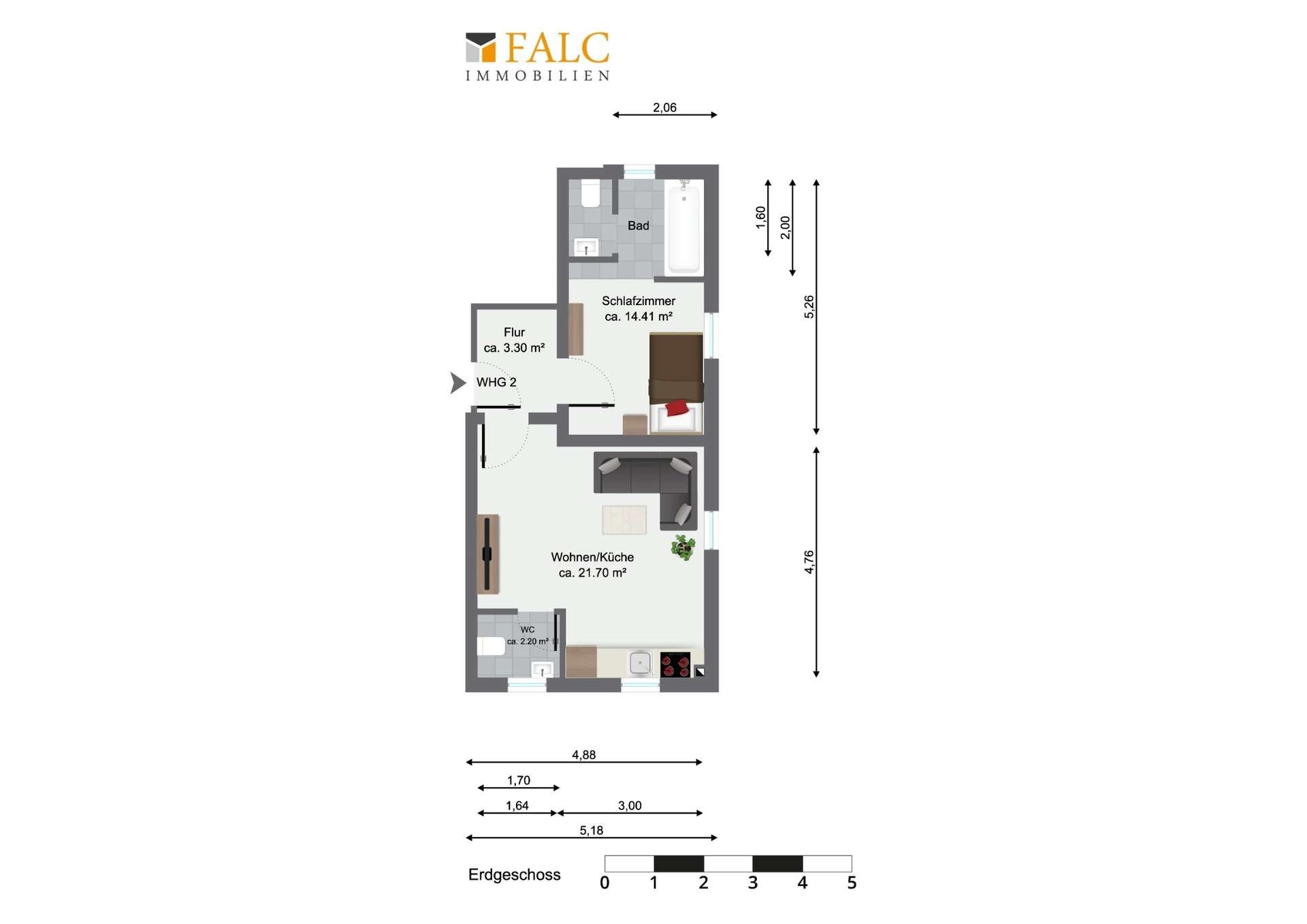 Wohnung 2